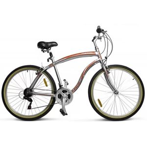 Bicicleta Custom 26 Rojo Caloi