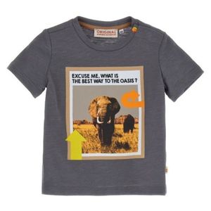 Remera Estampada  Gris Original Marines