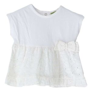 Blusa C/ Bordado  Blanco Original Marines