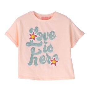 Remera Estampada  Rosa Claro Original Marine