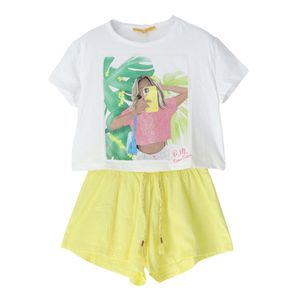 Conjunto Estampado  Amarillo Original Marines