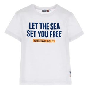 Remera Estampado Blanco Original Marines