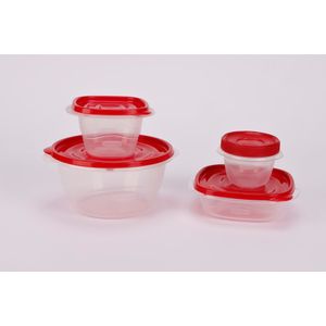 Set de recipientes take along rubbermaid