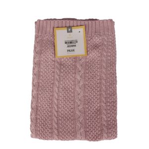 Manta Tejida Rosa Pilar
