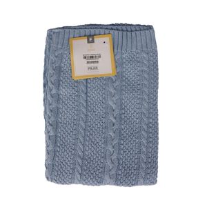 Manta Tejida Celeste Pilar