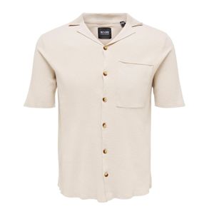 Camisa  beige only & sons