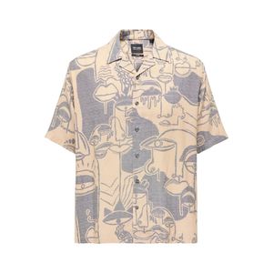 Camisa Beige Estamp. Only & Sons