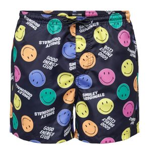 Short De Baño  Negro Estamp. Only & Sons