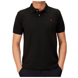 Remera Negra C/ Polo  Regular Fit Ted Lapidus