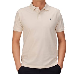 REMERA MARFIL C/ POLO REGULAR FIT TED LAPIDUS