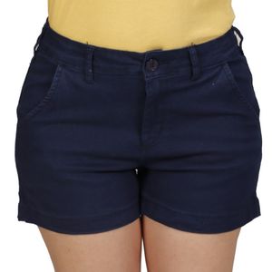 Short Azul M. Slim Fit Tiro Medio Basic Tiare