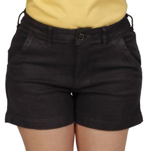 Short  Negro Slim Fit Tiro Medio Basic Tiare