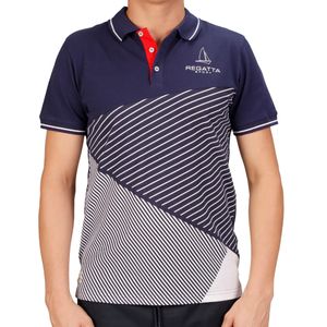 Remera  M/C Azul M. Polo Regatta