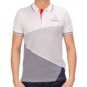 Remera M/C Blanca Polo Regatta