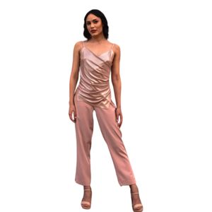 Pantalon rosa basico ruth pitilo l'exclusif