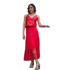 Camisilla  Roja Lentejuelas L'Exclusif