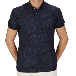 Remera  azul flores polo ted lapidus