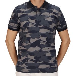 Remera  azul camuf. polo ted lapidus