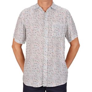 Camisa m/c palmeras multic. ted lapidus