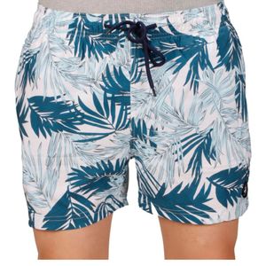 Short De Baño Azul Estamp. Beverly Hills