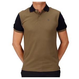 Remera verde combinada polo new green