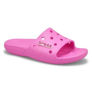 Zapatilla rosa classic slide crocs