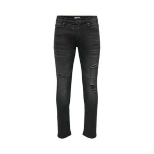 JEANS  NEGRO SLIM DESTROY ONLY & SONS