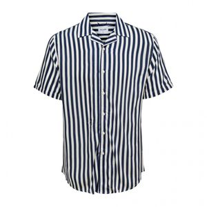 Camisa  azul rayas only & sons