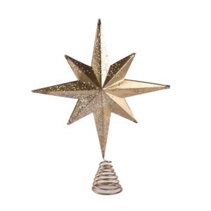 Adorno Estrella Dorado C-Base 25x30cm Gold