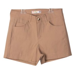 Short Beige Stitches Kids