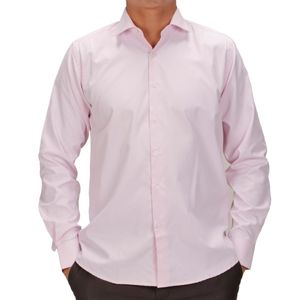 Camisa m/l rosa vila finzi