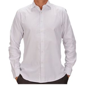 Camisa  m/l blanca fantasia   vila finzi