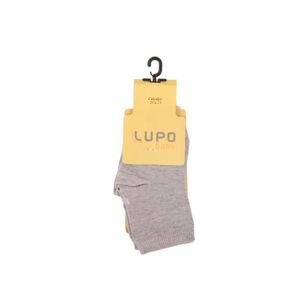 Medias Gris Antideslizante Lupo