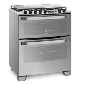 Cocina 5 h 94/39 litros 2 horno silver electrolux