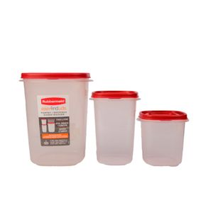 Easy find lids canister set x 3 unid. rubbermaid