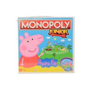 monopoly junior peppa pig  hasbro