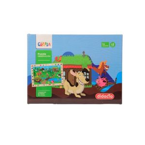 Puzzle observacion 50 pcs. la granja didacta