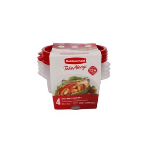 Take along  bowl 760ml x 4 unidades rubbermaid