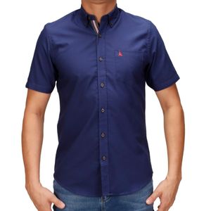 Camisa  m/c azul regatta