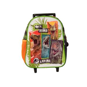 Mochila Con Ruedas Jurassic New Era Line 12"