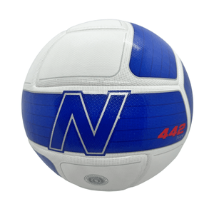 Pelota futbol blanco/azul #4 new balance