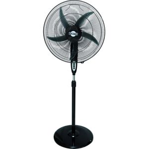 Ventilador De Pie Negro Bravisimo 3 Tokyo