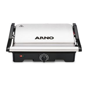 Sandwichera Grill Dual Gnox Inox 220v 1100 W Arno