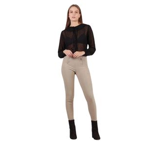 Pantalon beige fuera de serie