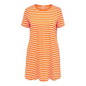 Vestido Naranja Rayas Carmakoma