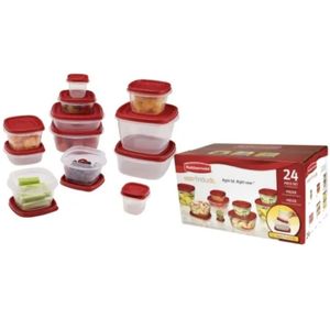 Set 24 piezas rubbermaid