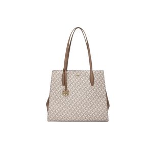 f8185 cartera beige  monogram fiore