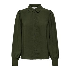 Camisa Verde Musgo Jacqueline De Yong