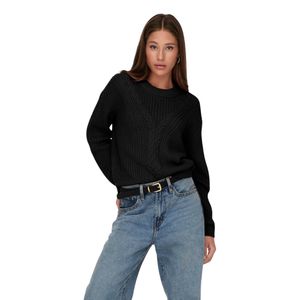 Sweater Negro Moda Tendencia Jacqueline De Yong