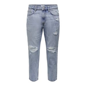 Jeans azul cl. regular destroy only & sons